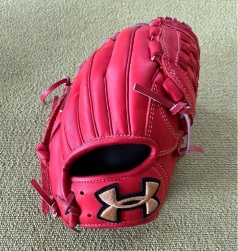 アンダーアーマー　軟式　グローブ　子供用　美品