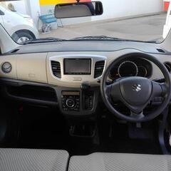 人気のワゴンR黒！地デジナビ、バックカメラ付！の画像