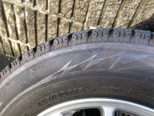 ブリヂストン　ブリザック　145/80r13 スタッドレスタイヤ4本セット