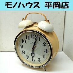 ジャンク マルマン スーパーツインベル 大型 目覚まし 時計 M...