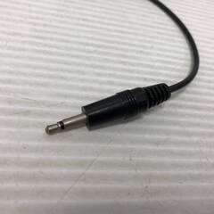 ▼【決まりました】あげます！0円【ヘッドホン　ブラック　コード式　ミニジャック　中古　動作未確認】オーディオ機器 レトロ（NF230816）Zi-483-77Wの画像