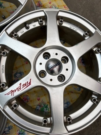 5ZIGEN FiREBALL  PCD100 4穴 16インチ7j ＋42