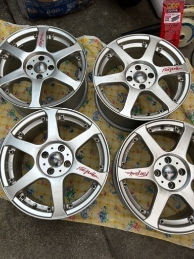 5ZIGEN FiREBALL  PCD100 4穴 16インチ7j ＋42