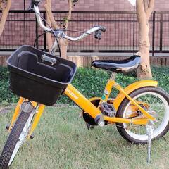 キッズ自転車 14インチ 補助輪付きの画像