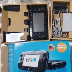 ニンテンドー Nintendo Wii U WII U プレミアム クロ ブラック 黒 セットの画像