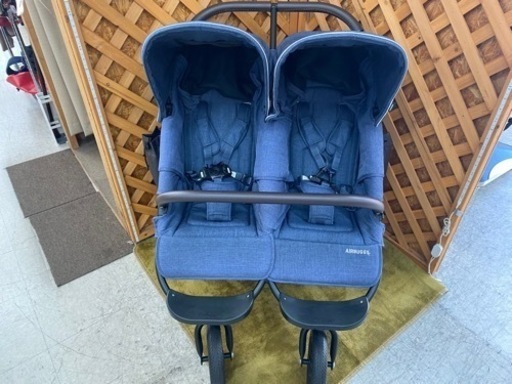 【愛品館 江戸川店】エアバギー ココダブルフロムバース 2人乗りベビーカーID:110-024413-007