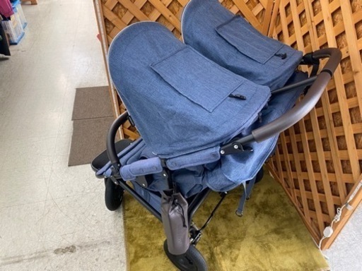 【愛品館 江戸川店】エアバギー ココダブルフロムバース 2人乗りベビーカーID:110-024413-007