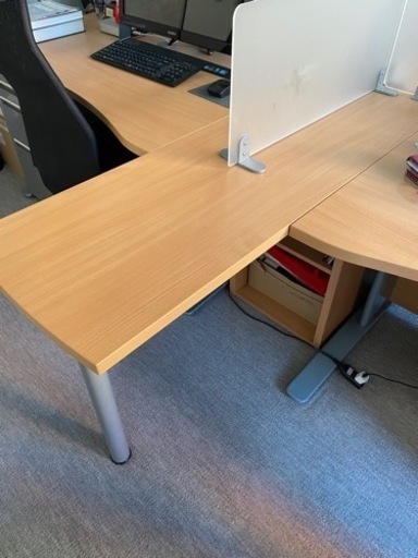 【取引進行中】家具 オフィスデスク セット チェアー ワゴン