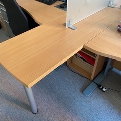 【取引進行中】家具 オフィスデスク セット チェアー ワゴンの画像