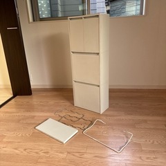 無印良品 重ねて増やせるダストボックス 三段