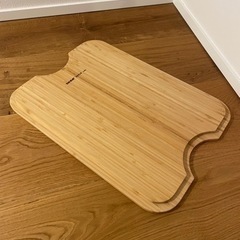 【未使用】IKEA イケア まな板 ロースコグ天板　HOGSMA/ホーグスマ 竹 34.8x24.0cm 10425611の画像