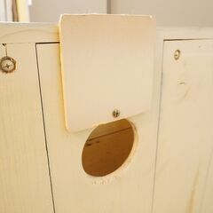 P.G.T. RECLAIMED(Plantation Grown Timbers社)のカントリー調の雰囲気が存分に楽しめるローボード。ツートンカラーが魅力のTVボードはリビングのアクセントに♪ DK430の画像