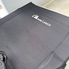 アウトドアコット　 moon lence  キャンプコットの画像