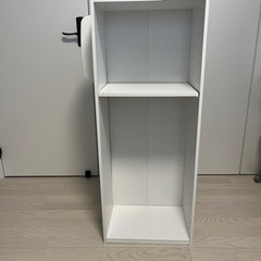 ニトリ　カラーボックス　白の画像