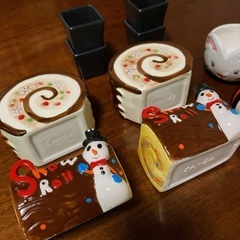 ケーキ用容器 陶器 全5種　11点セットの画像