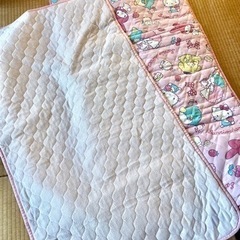 保育園のお布団入れ袋&防水シーツセット①の画像