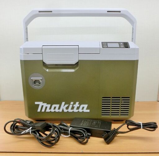 美品□マキタ 40Vmax 充電式保冷温庫 CW003G オリーブ 7L
