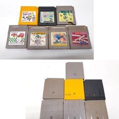 現状品 任天堂 ゲームボーイポケット ゲームボーイカラー スーパーゲームボーイ ソフト7本セット GB ニンテンドー 札幌市 平岸店 の画像