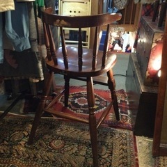 柏木工のベビーチェア【F00358】の画像
