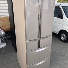 福岡市内配送無料　三菱電機 MITSUBISHI ELECTRIC MR-R47Z-F [冷蔵庫 Rシリーズ （465L・フレンチドア） 6ドア フローラル]