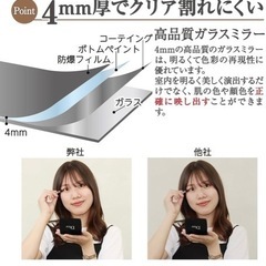 全身鏡　ミラーの画像