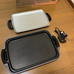 中古　象印 ホットプレートの画像