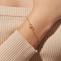 【ana luisa】JILL インターロッキング サークル ブレスレットの画像