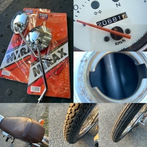 ☆YB-1低燃費4スト☆エアクリ・グリップなど新品☆キャブ ☆YB-1低燃費4スト☆エアクリ・グリップなど新品☆キャブ