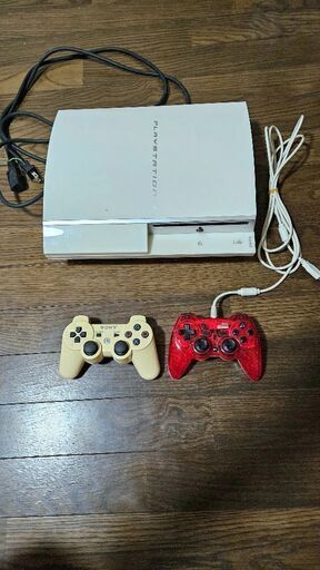 PS3本体ジャンク、外付けHDDのセット(商談中)