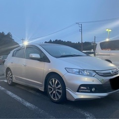 2年車検付きレザーシート一番上のグレードインサイト2012年式シ...