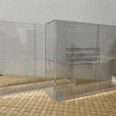 無印良品アクリルコレクションスタンド大×2の画像