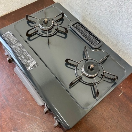 お引取り限定 20年製 パロマ LPガス用コンロ 2口ガステーブル IC-S37DX-L プロパン