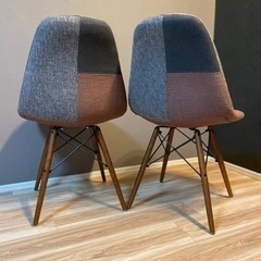 12/17迄>ダイニングチェア 2脚セットの画像