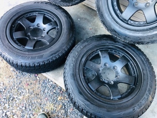冬タイヤ 215/65R16 ベルファイア用アルミ付スタッドレス 4本組