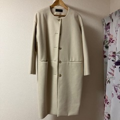 ノーカラーコート