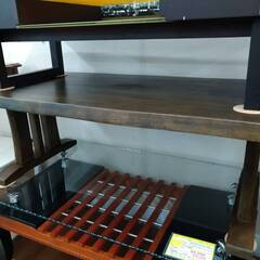 3/24 値下げ?お買い得?大川家具 ラバーウッド無垢材 センターテーブル 315