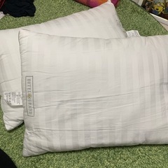 枕 2つ