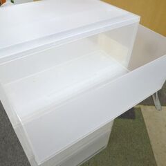 4個セット MUJI  ポリプロピレンケース・引出式・横ワイド・深型 半透明 約幅37×奥行26×高さ17.5㎝ 無印商品 札幌 北20条店の画像