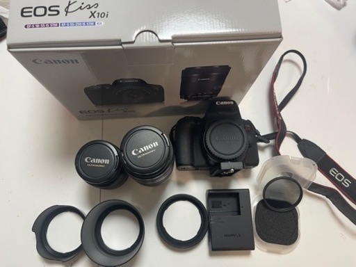 【美品】Canon EOS Kiss X10iショット数3000回程度