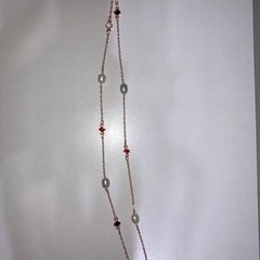 新品☆ 天然パール　ネックレスの画像