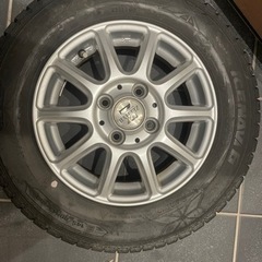 145/80 R13アルミ付きスタッドレスタイヤ4本　アルミホイール(タイヤ付き)買取