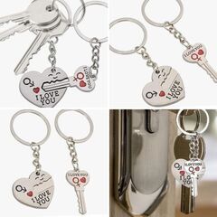 カップルペアキーホルダー（新品）の画像