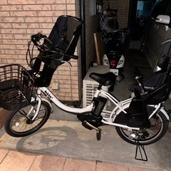 電動自転車　ブリヂストン　ビッケ2 20インチ 8.7ah 白色