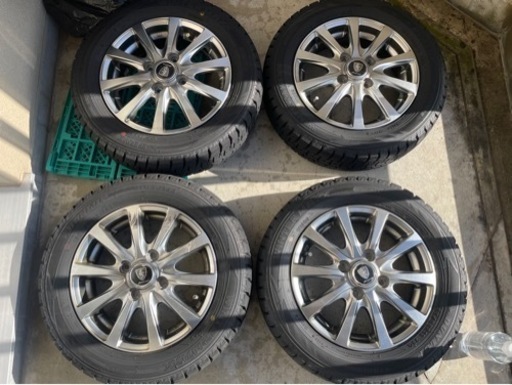 値下げ！155/65R13 スタッドレスタイヤ バリ溝 冬タイヤ　 ウィンターマックス