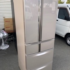 福岡市内配送無料　三菱電機 MITSUBISHI ELECTRIC MR-R47Z-F [冷蔵庫 Rシリーズ （465L・フレンチドア） 6ドア フローラル