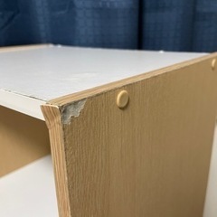 【お相手決まりました】アイリスオーヤマ　カラーボックス(ナチュラルオーク)の画像