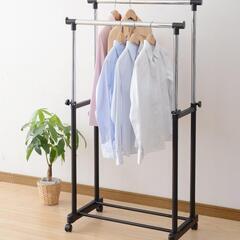☆新品☆パイプハンガーダブル☆YAMAZEN