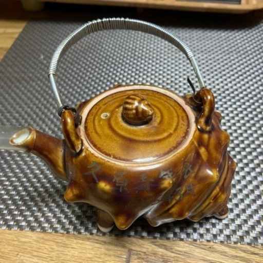 ❗️毎日値下げ❗️希少 骨董品 アンティーク 民芸品 サザエ急須 70年前