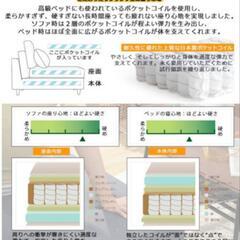 【美品】ソファーベットの画像