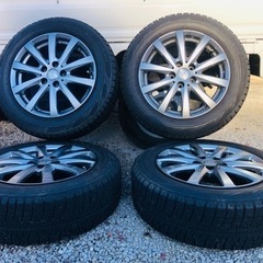 冬タイヤ 185/60R15 プリウス等用アルミ付きスタッドレス4本組